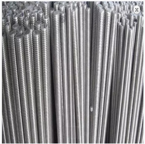 Thanh ty ren 10mm, TYM10, sắt mạ kẽm, phi 10 ly dài 1 mét
