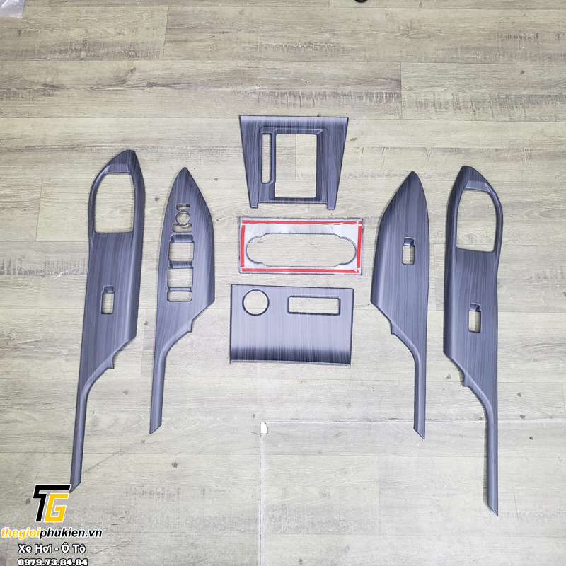 Ốp nội thất vân đá cho Toyota Veloz Cao cấp