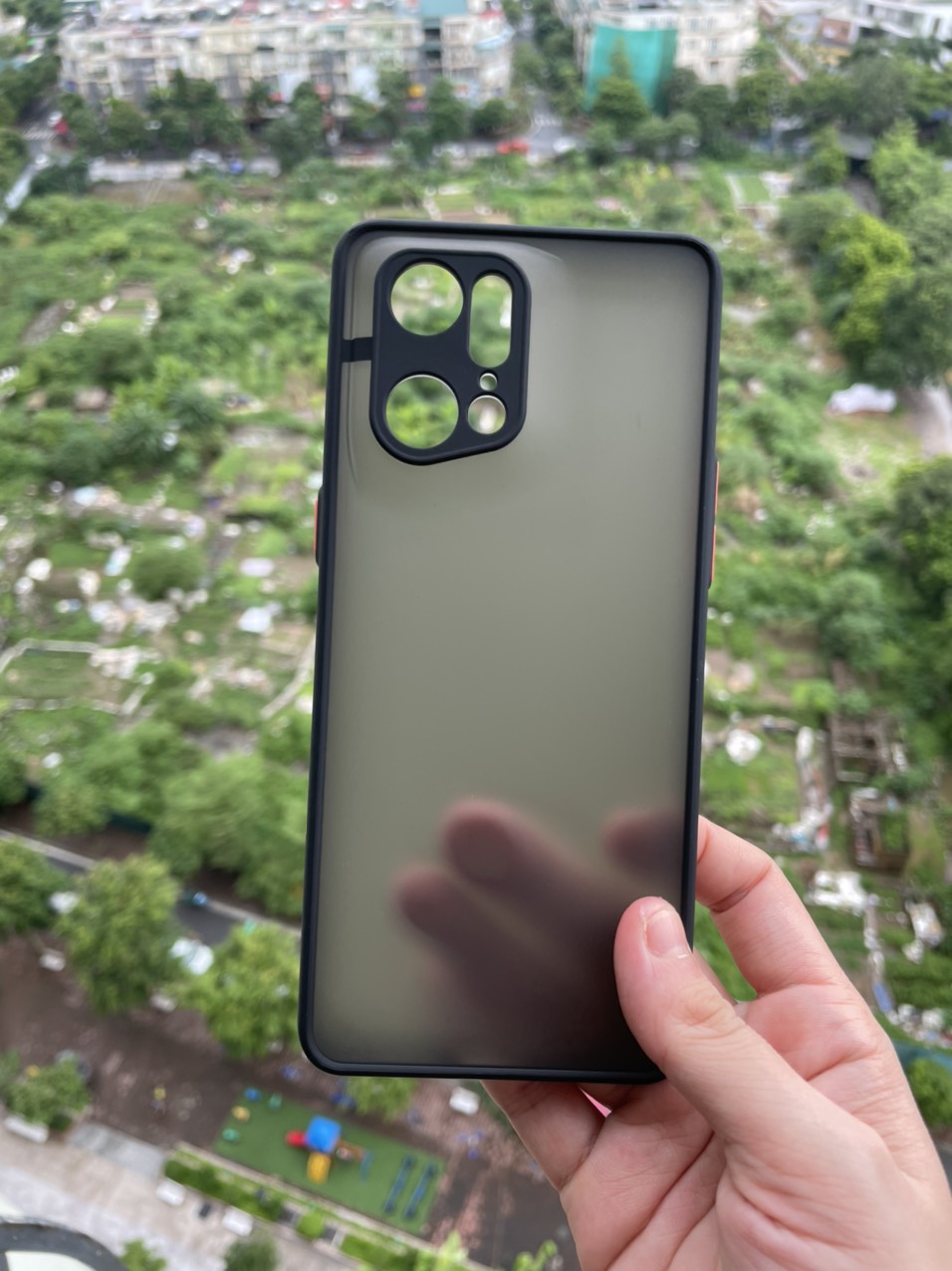 Ốp lưng cho Oppo Find X5, Find X5 Pro viền dẻo đen lưng nhám mờ bảo vệ camera
