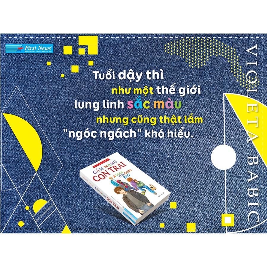 Sách - Cẩm Nang Con Trai - FirstNews
