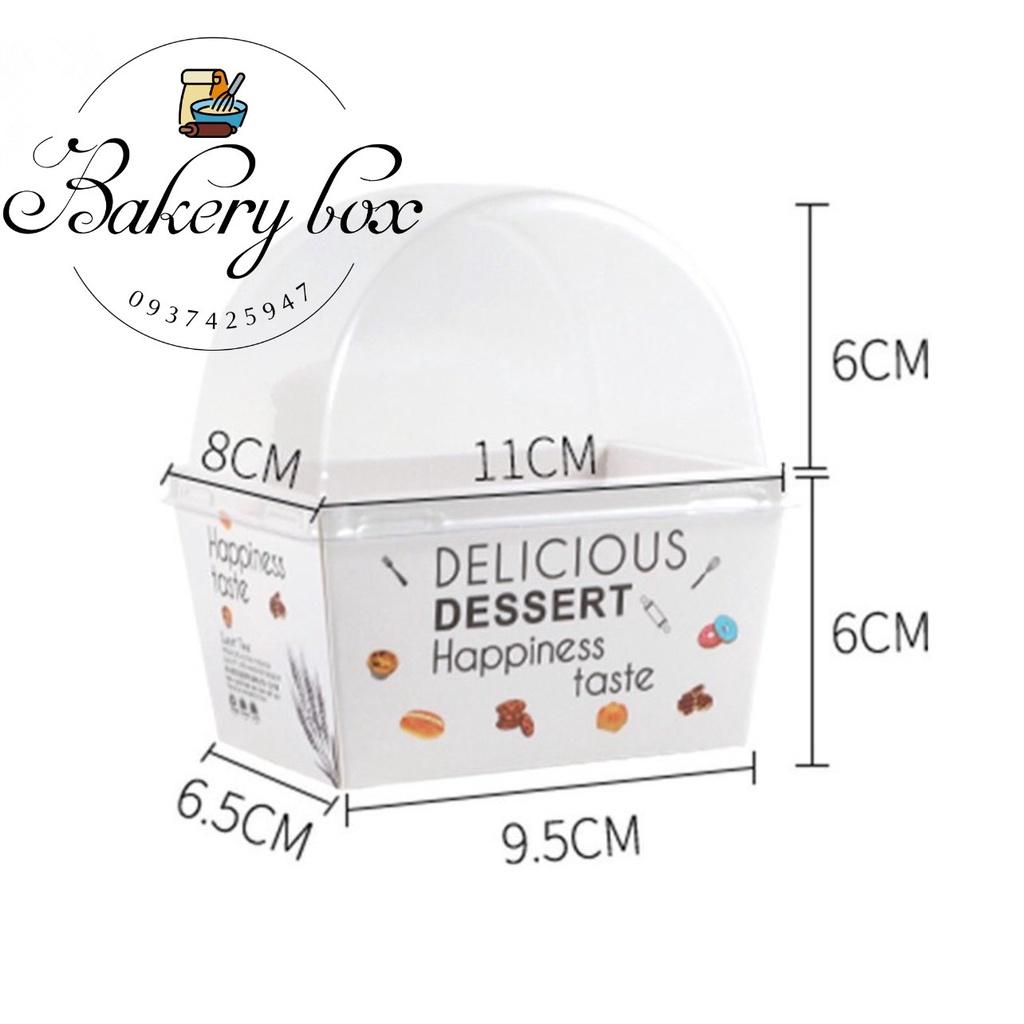 Hộp Giấy Trắng Nắp Bầu DELICIOUS