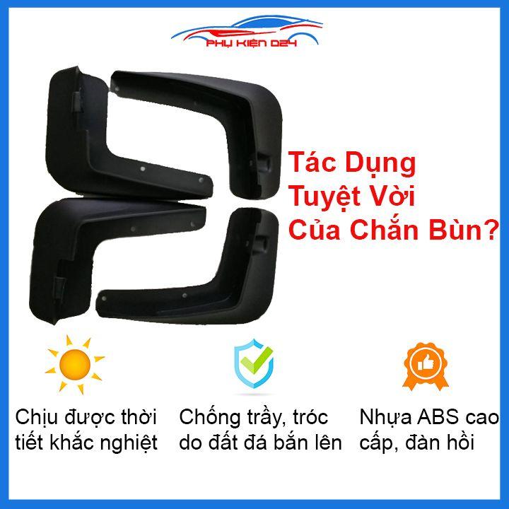Bộ 4 chắn bùn chuẩn cho xe Xpander, Xpander Cross (kèm bộ ốc)