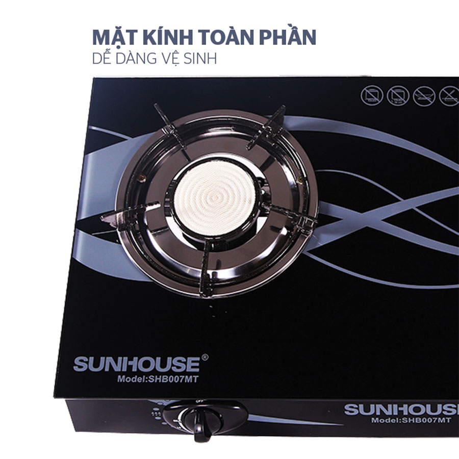 Bếp Gas Dương Hồng Ngoại Sunhouse SHB007MT - Hàng chính hãng