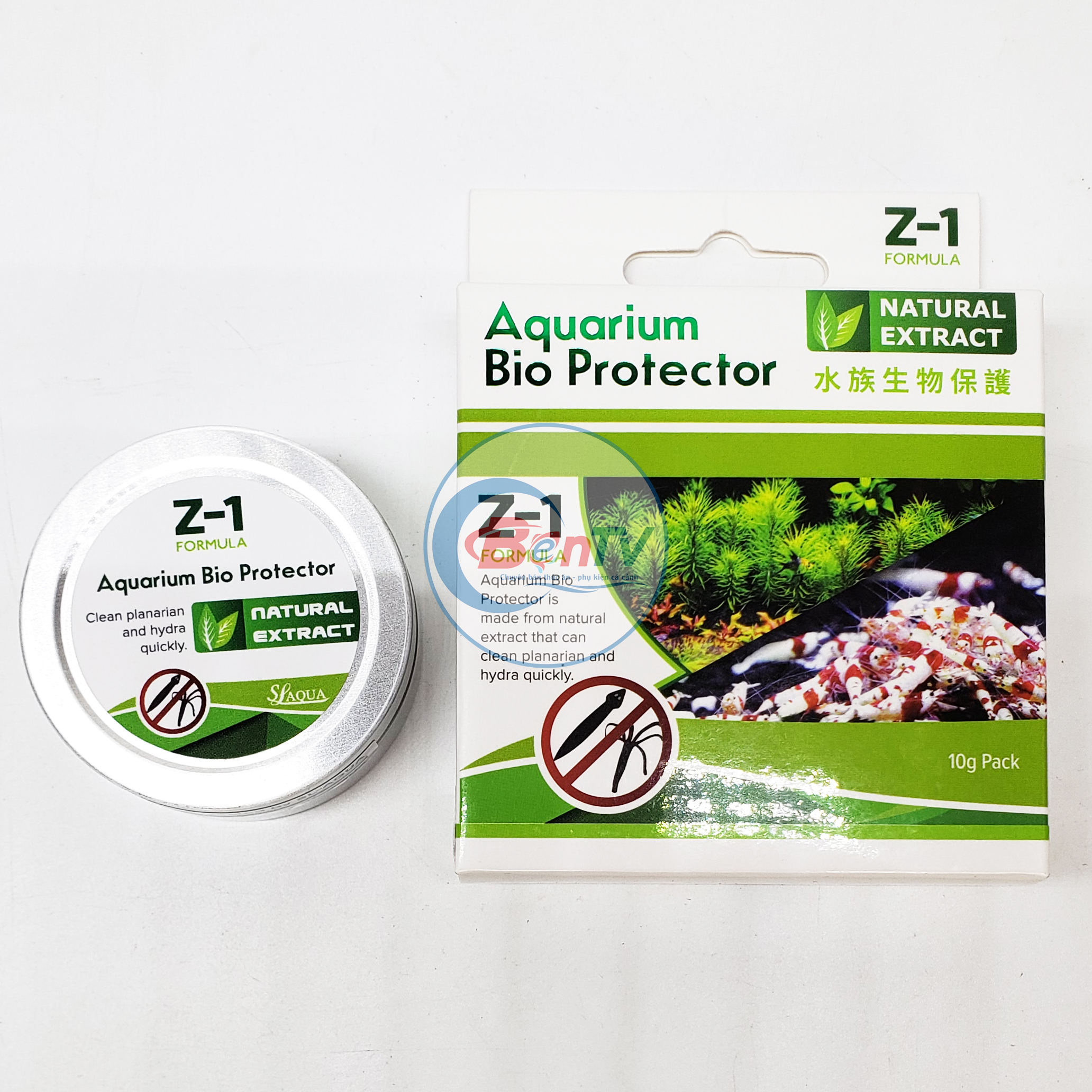 Diệt sán thủy tức Z1 không ảnh hưởng tép