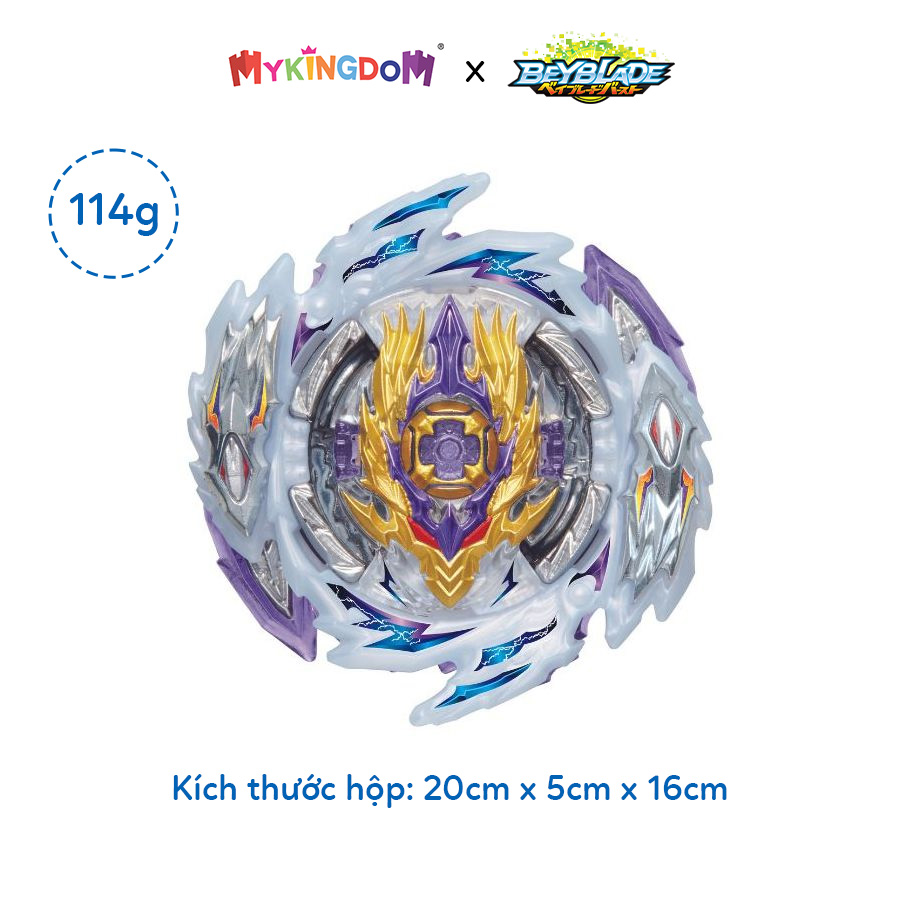 Đồ Chơi BEYBLADE Con Quay B-168 Booster Rage Longinus.Ds' 3A 160250