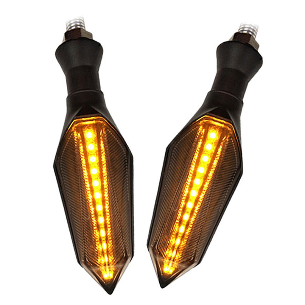 2pcs Motorcycle  Indicator Blinker Tail Light 12V 12 LED Universal