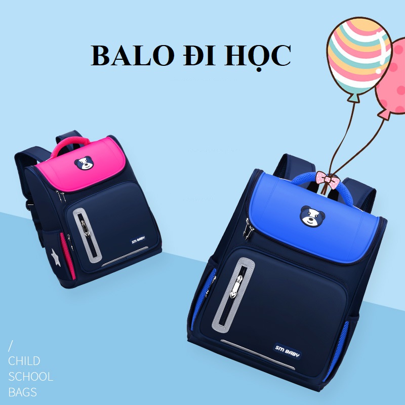 Balo đi học, Balo học sinh cho bé cấp 1, 2, Balo chống gù, chống nước