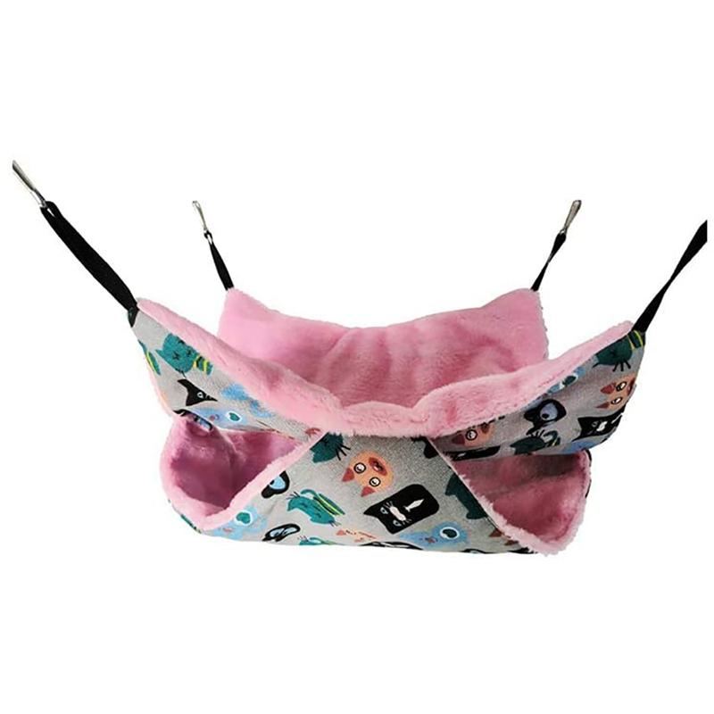 Dễ Thương Hamster Võng Chồn Thỏ Nhỏ Động Vật Tổ Thú Cưng Treo Kệ