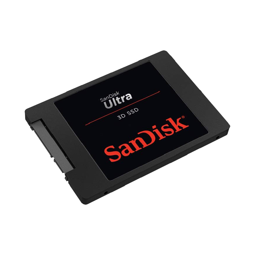 Ổ cứng gắn trong SanDisk SSD Sandisk Ultra 3D NAND SATA III 2.5 inch 500GB SDSSDH3-500G-G25 -Hàng chính hãng