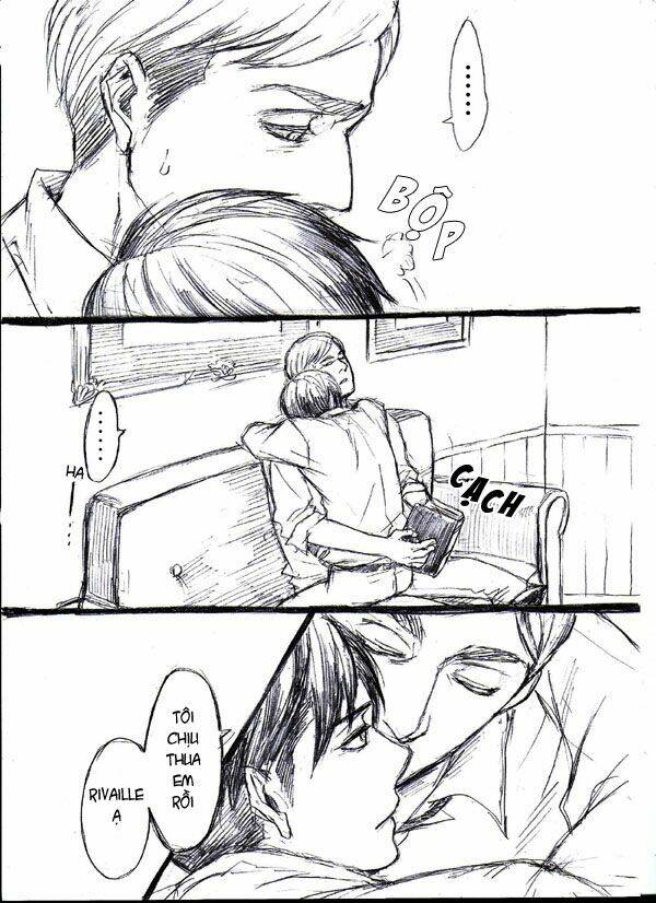 tấn công người khổng lồ - doujinshi eruri chapter 4 11