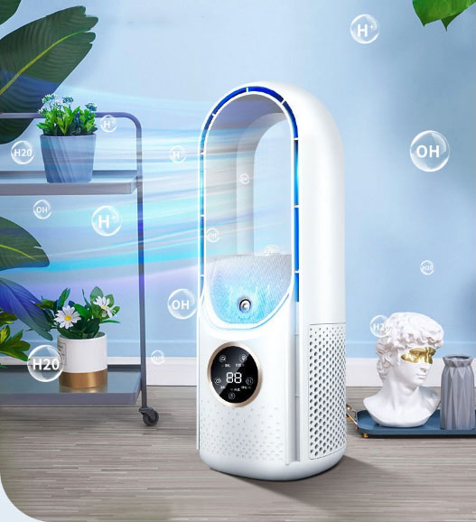 Quạt Mini Phun Sương Siêu Trầm 6 tốc độ Clear FreshAir