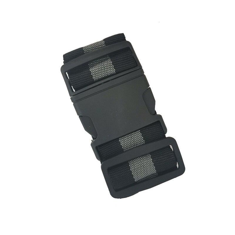Adjustable Luggage Strap Cross Belt Rope Packing Travel Suitcase Nylon Lock Buckle Strap Baggage Belts Camping Bag Accessories