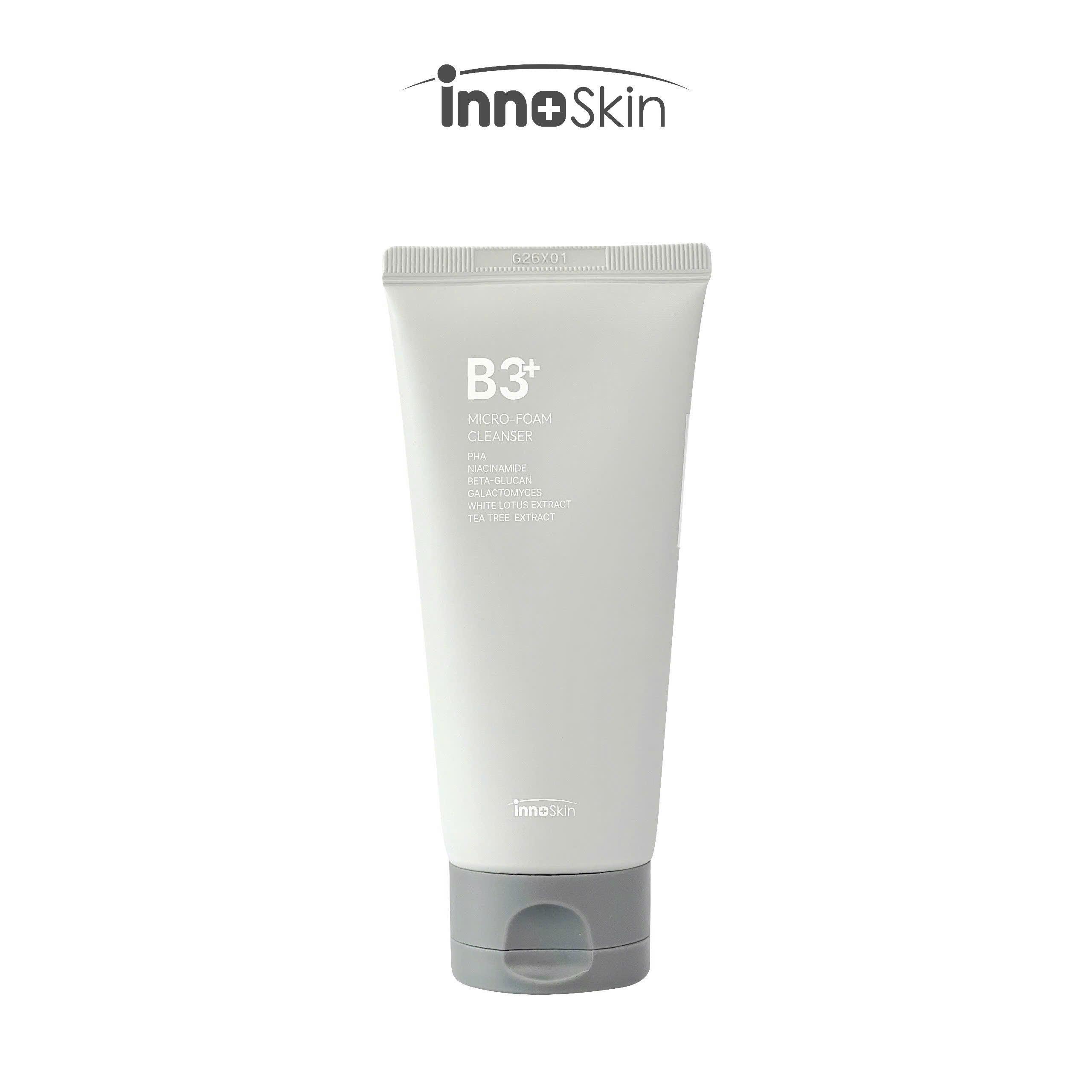 Sữa rửa mặt B3+ Micro-foam Cleanser Innoskin Skincare