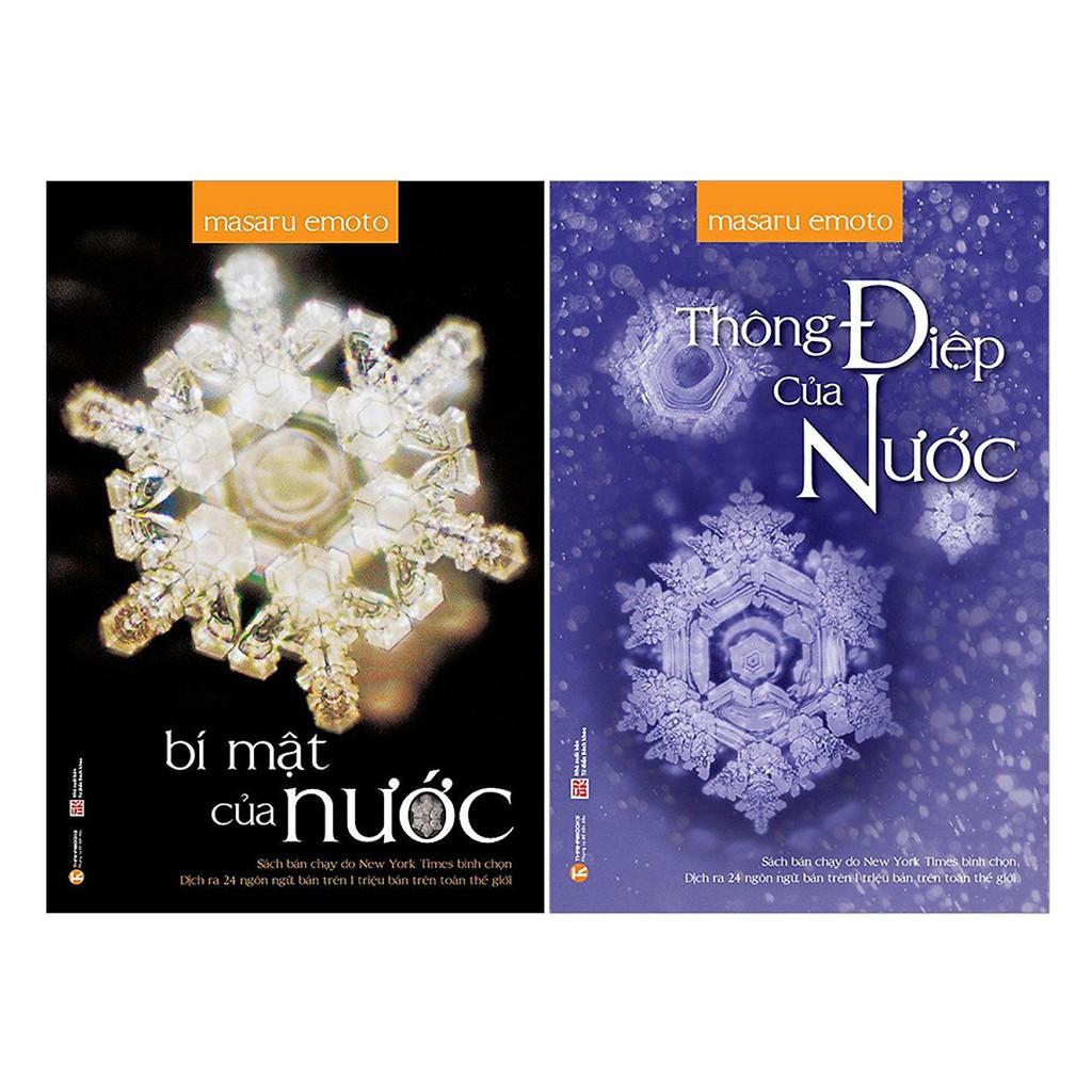 Sách - Combo 2 Cuốn Sách Bí mật của nước + Thông điệp của nước