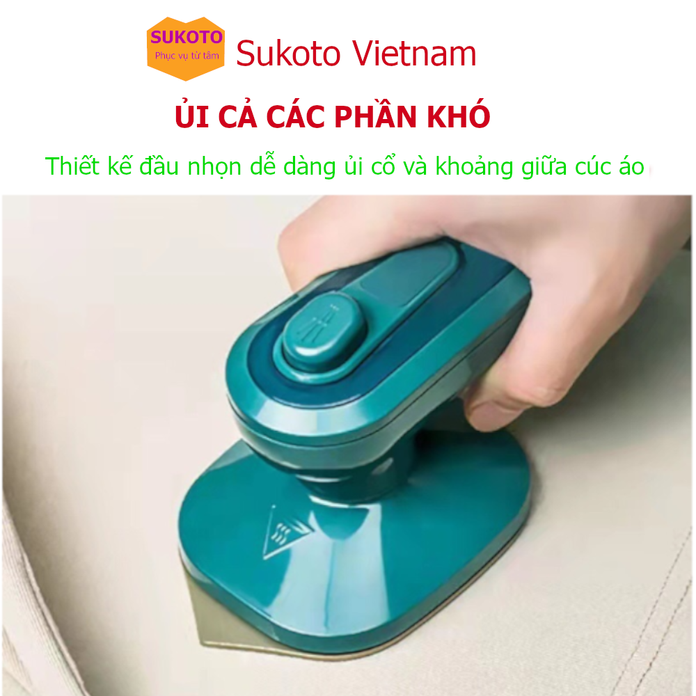 Bàn là hơi nước cầm tay HY-117, máy ủi phẳng tức thì