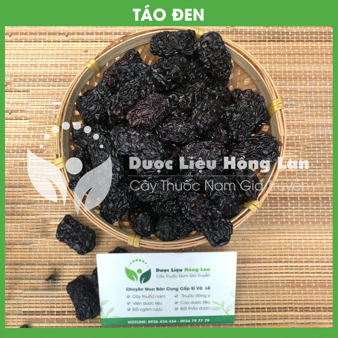 1kg Quả Táo Đen (Đại Táo) sấy khô loại 1