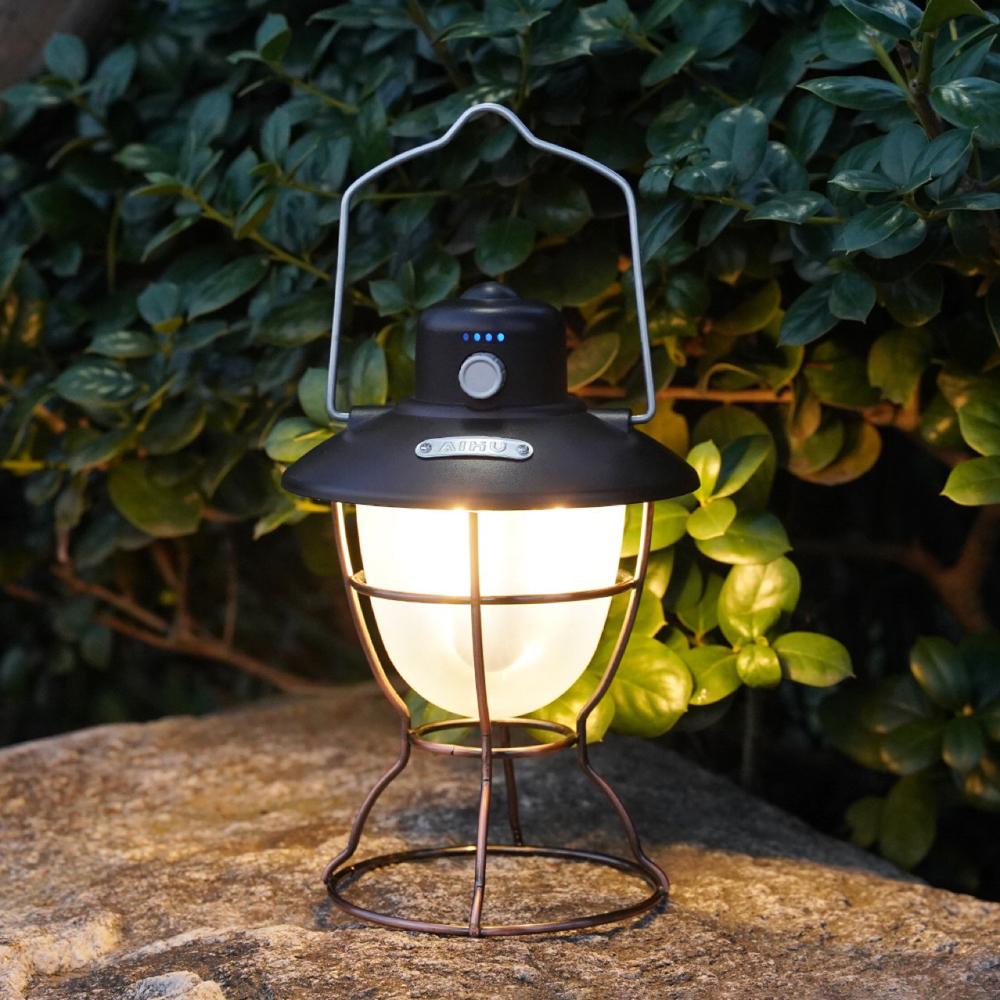 Đèn LED chiếu sáng cắm trại retro sạc USB