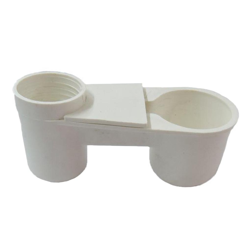 10 x Durable Plastic Water Drinker Cup Birds Feeder Drinking Bowl for Pigeon