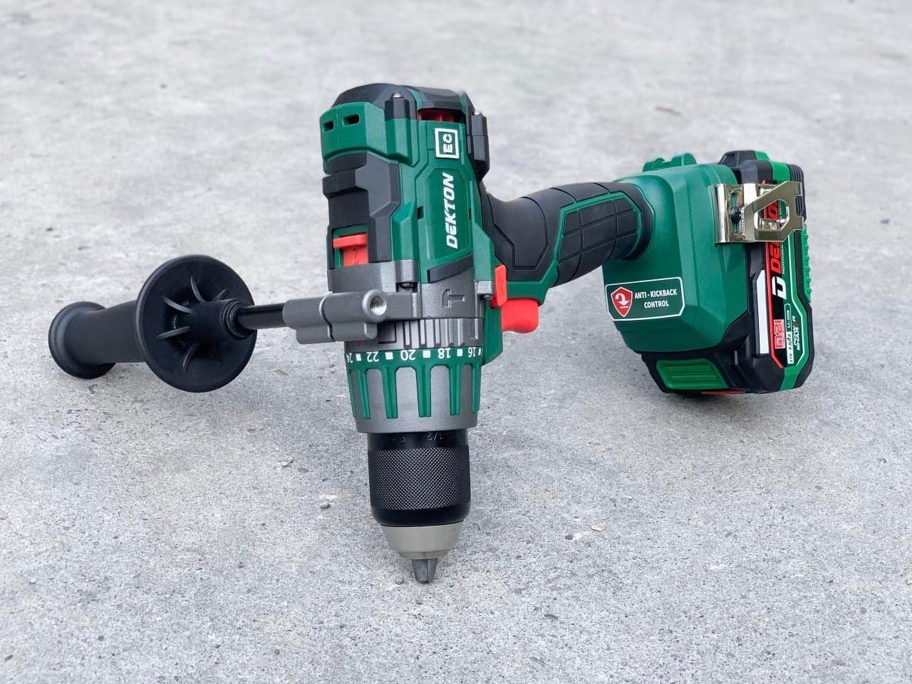MÁY KHOAN ĐỘNG LỰC DÙNG PIN 21V DEKTON M21-ID13120ATC - HÀNG CHÍNH HÃNG