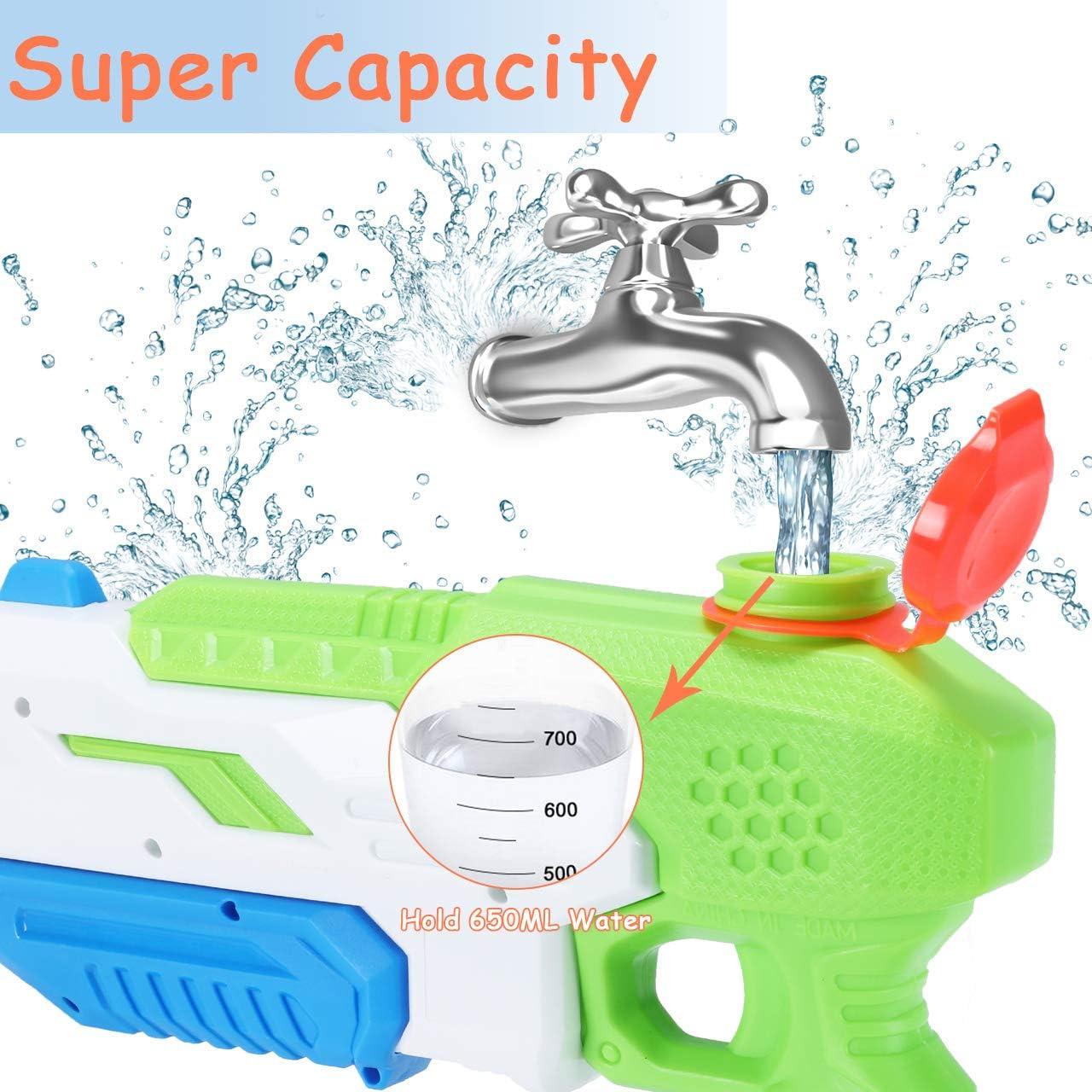 2 Gói  Ngắn Nước 650ML Đồ Chơi Hồ Bơi Nước Mùa Hè Khoảng Cách, Mạnh Mẽ