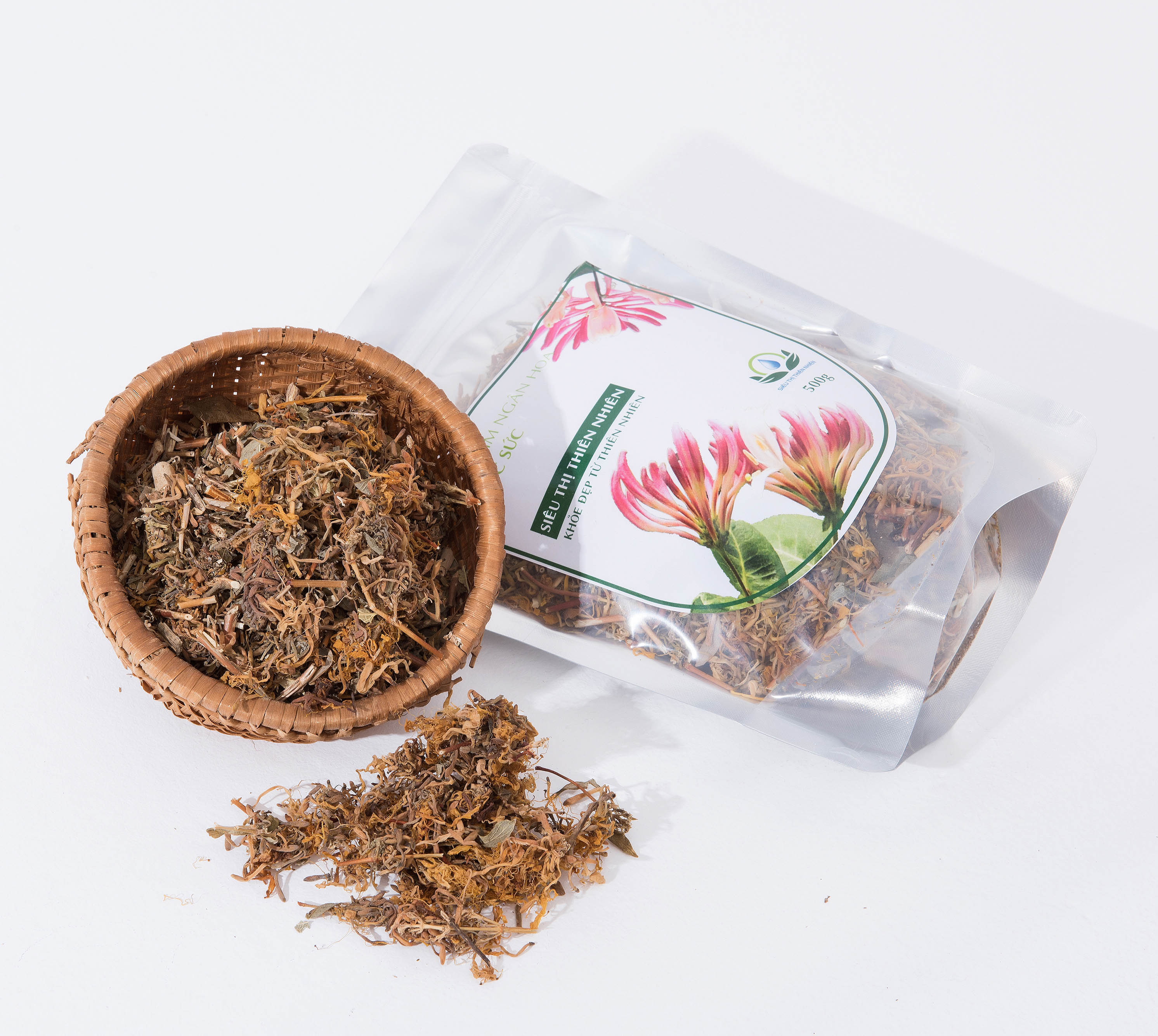 Trà Kim Ngân Hoa Sấy Khô Mộc Sắc 100g