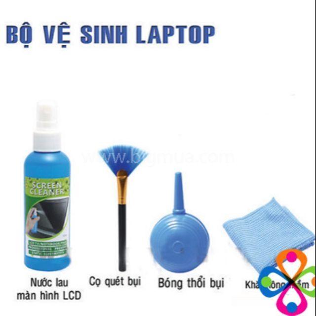 Bộ Vệ Sinh Laptop, Máy Tính 4 món tiện dụng đa năng