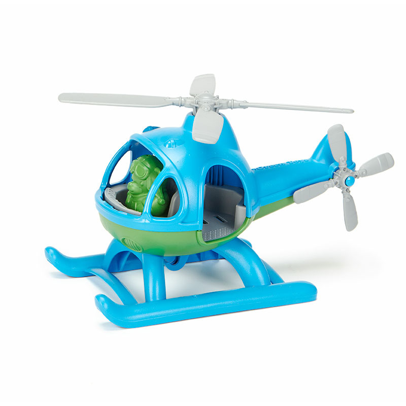 Đồ chơi máy bay trực thăng Green Toys cho bé từ 2 tuổi - Xanh dương