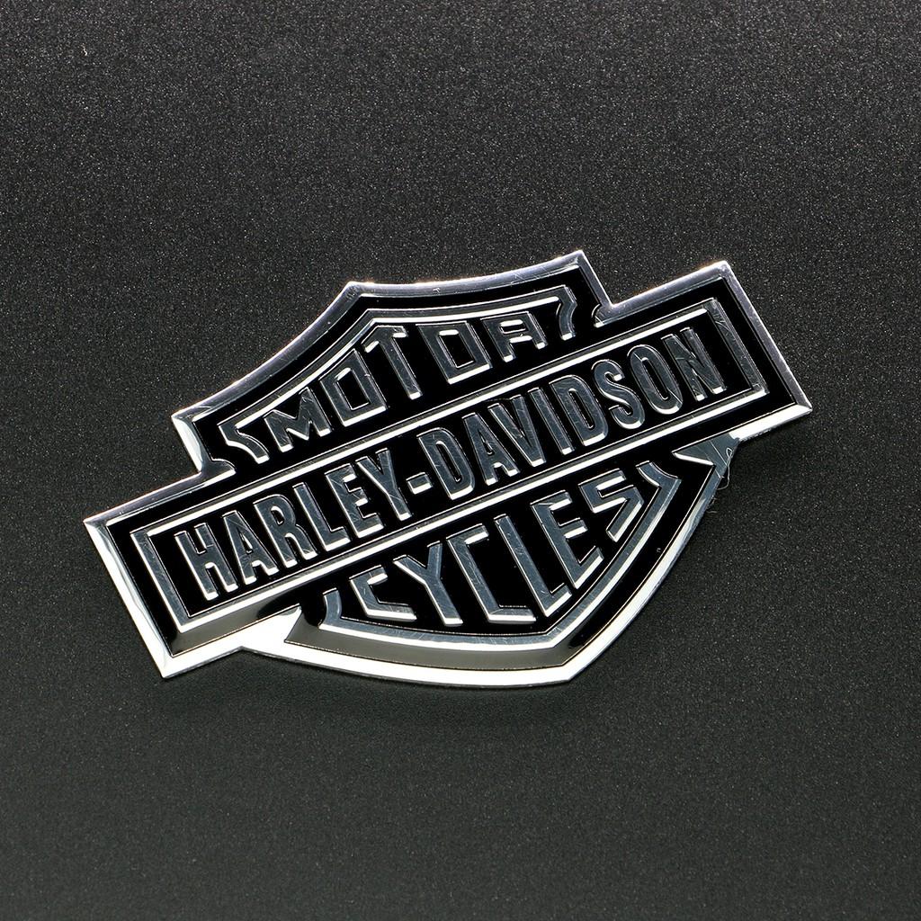 Miếng dán decal bằng nhôm cho trang trí xe máy Harley-Davidson