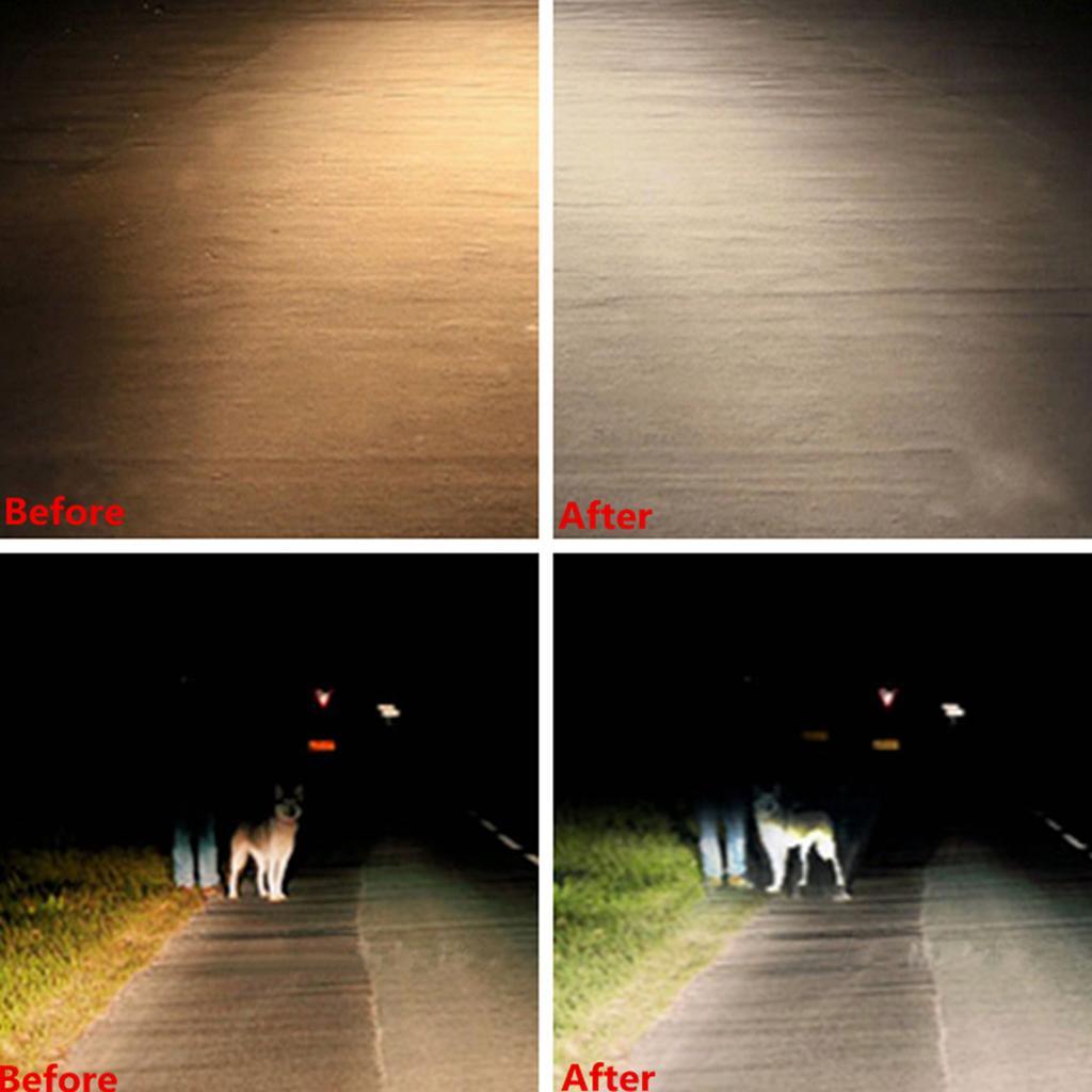 2x2X 55W Xenon White Headlight Bulb For // GOLF