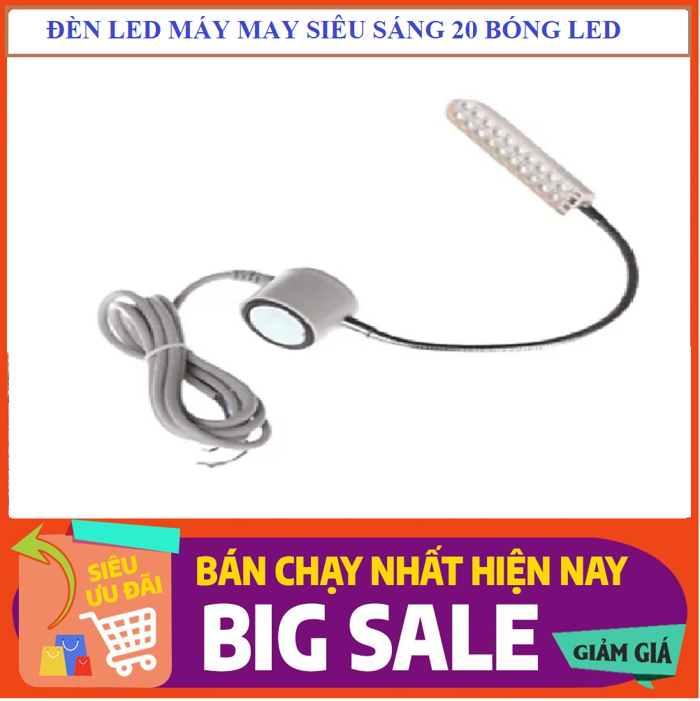 ĐÈN LED MÁY MAY SIÊU SÁNG 20 -BÓNG LED (Tiết kiệm điện)