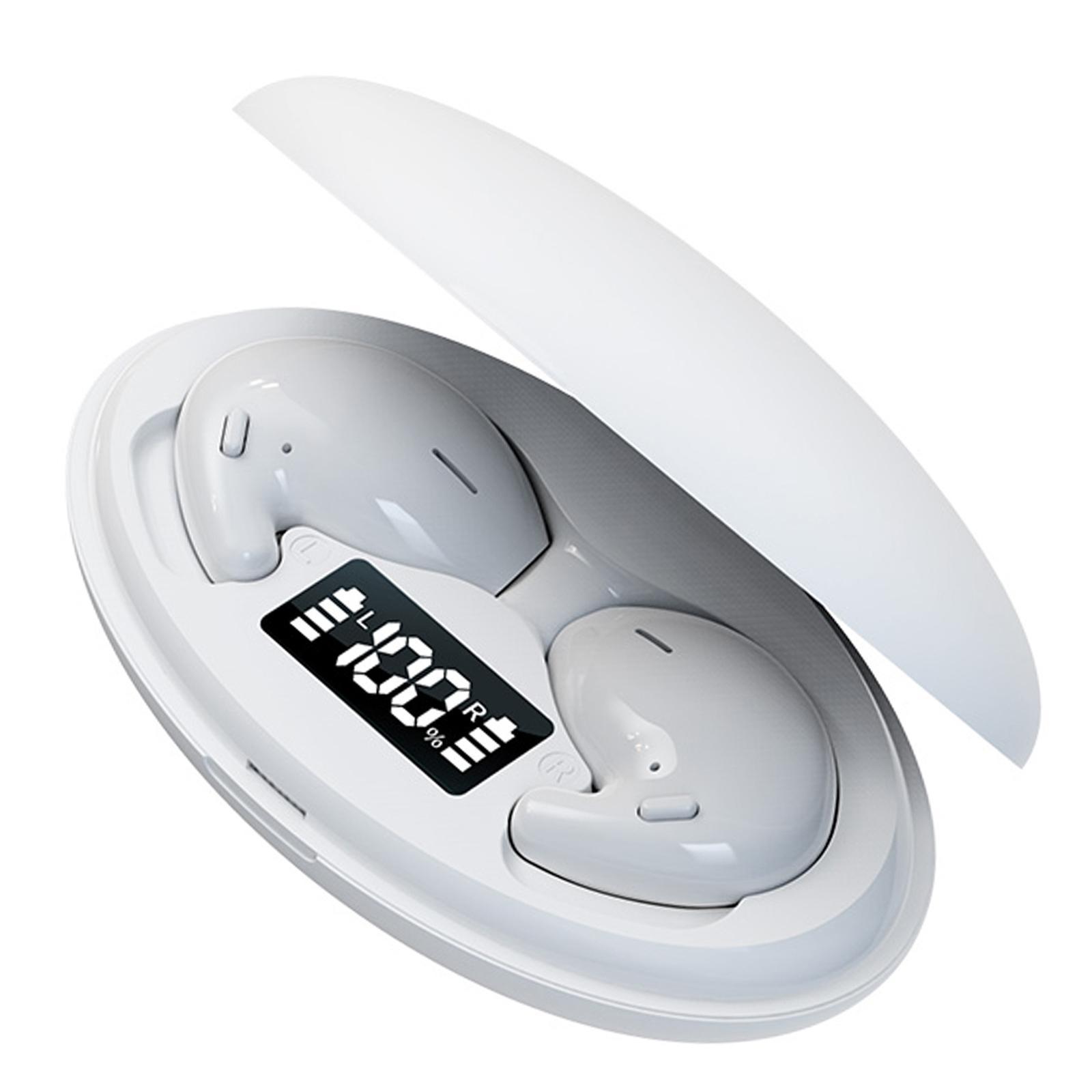 Portable earphones with 500mAh Charging Case for Sleeping Travel