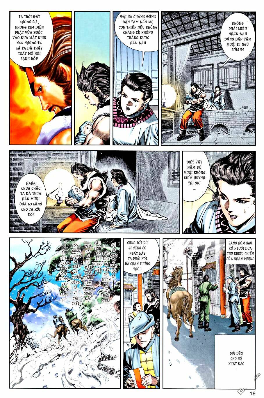 tuyết sơn phi hồ liệt truyện chapter 1 16