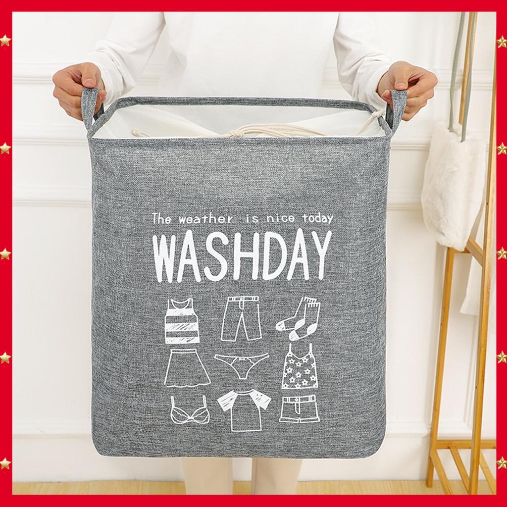 Túi Đựng Quần Áo Chăn Màn bằng vài siêu bền WASHDAY