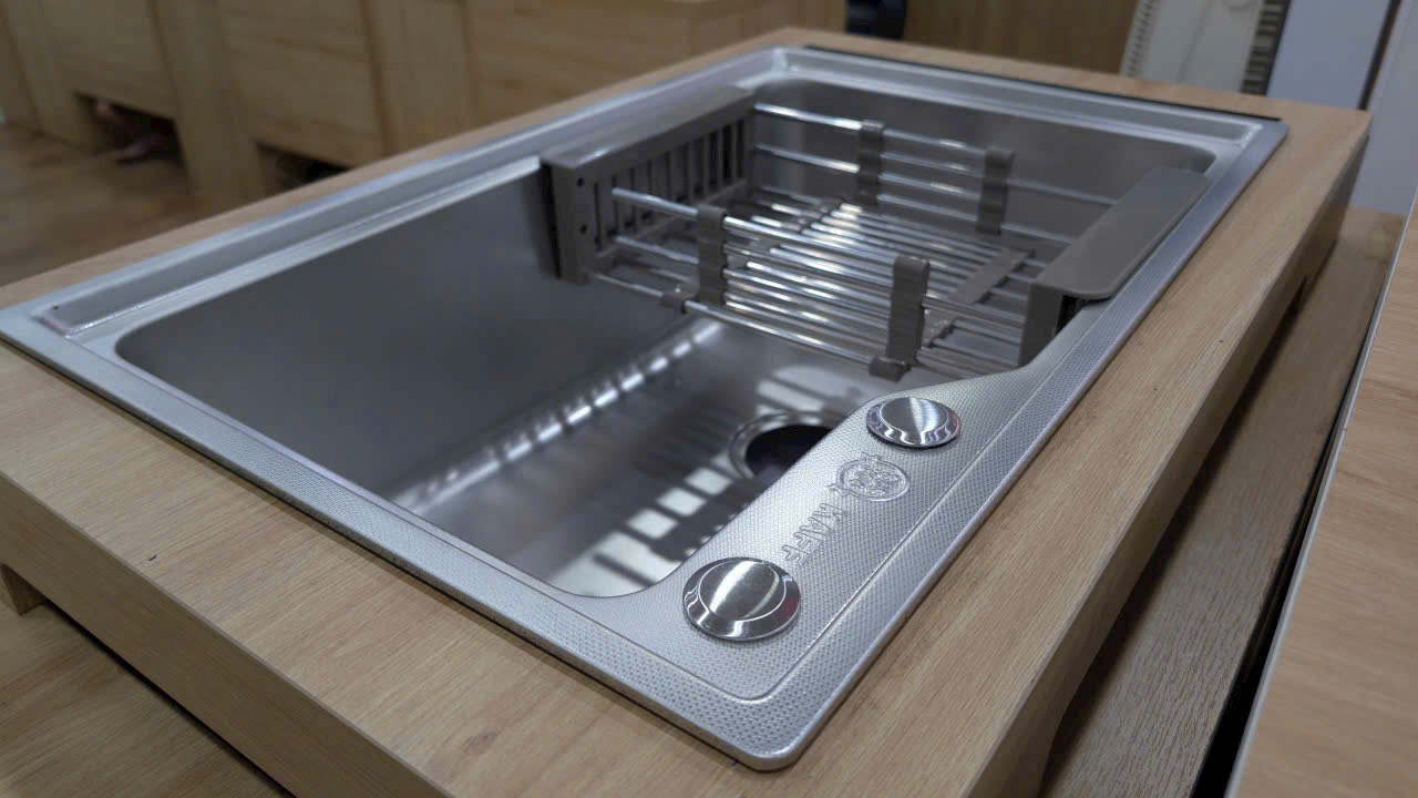 Chậu Rửa Inox Kaff KF-PSM6845 - Hàng Chính Hãng