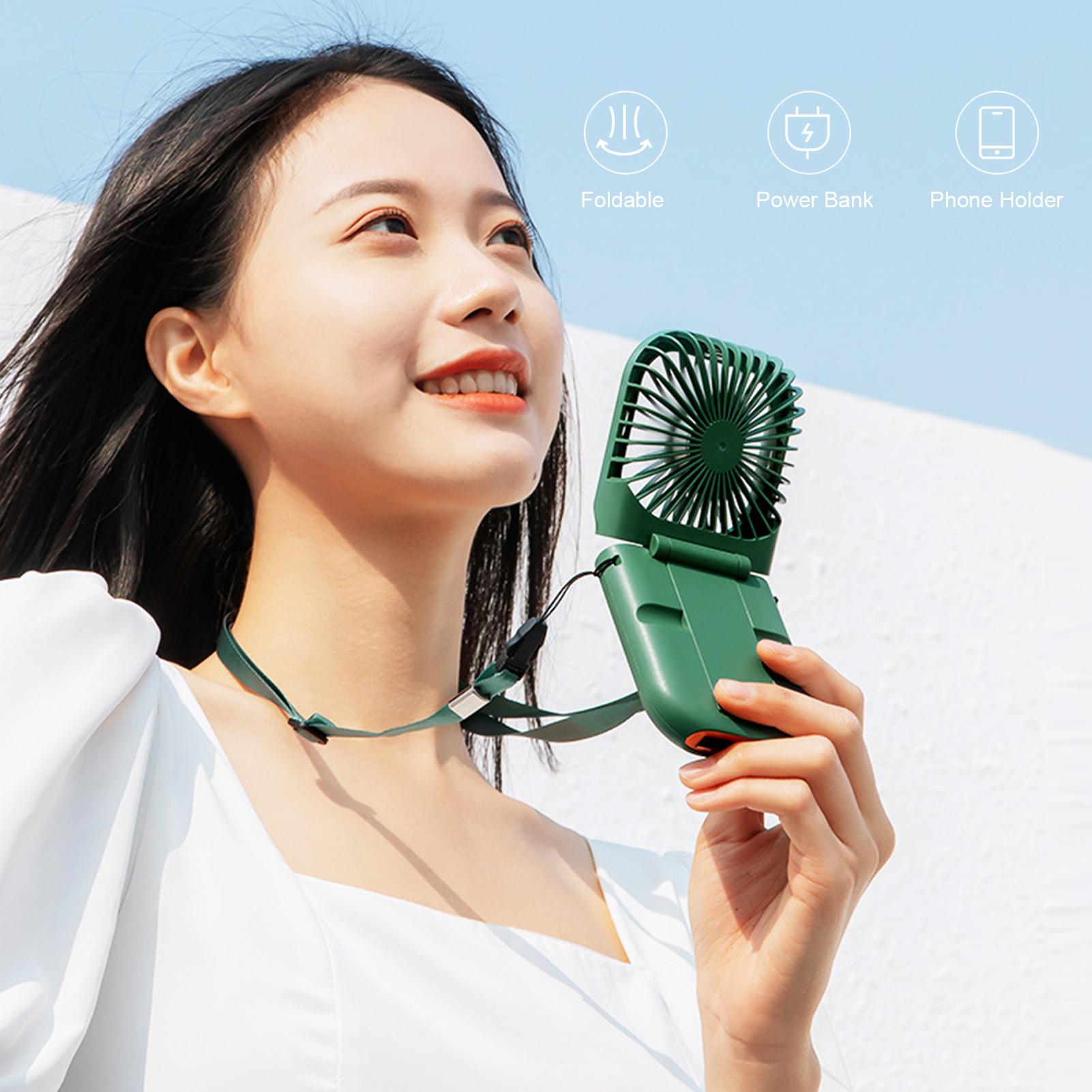 Quạt vòng cổ mini làm mát với 3 cấp độ