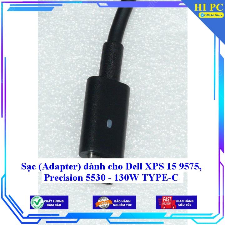 Sạc (Adapter) dành cho Dell XPS 15 9575 Precision 5530 - 130W TYPE-C - Kèm Dây nguồn - Hàng Nhập Khẩu