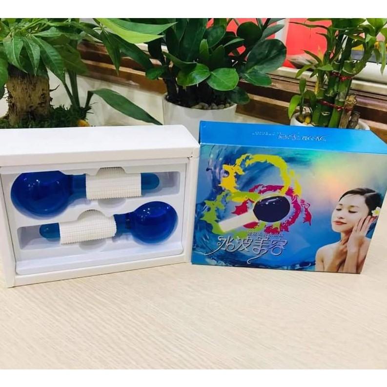 Quả cầu lạnh làm se khít lỗ chân lông, masage