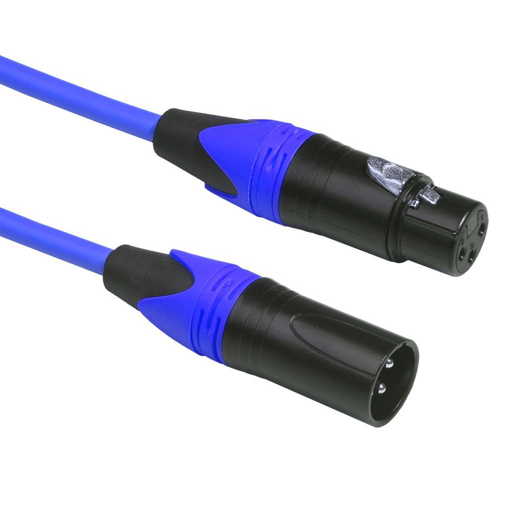 5.9ft XLR Male to Female Microphone Cable Balanced Audio   Mic Cables
