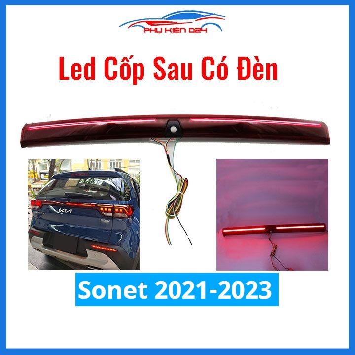Led cốp sau Kia Sonet 2021-2022-2023 ánh sáng đỏ trang trí xe