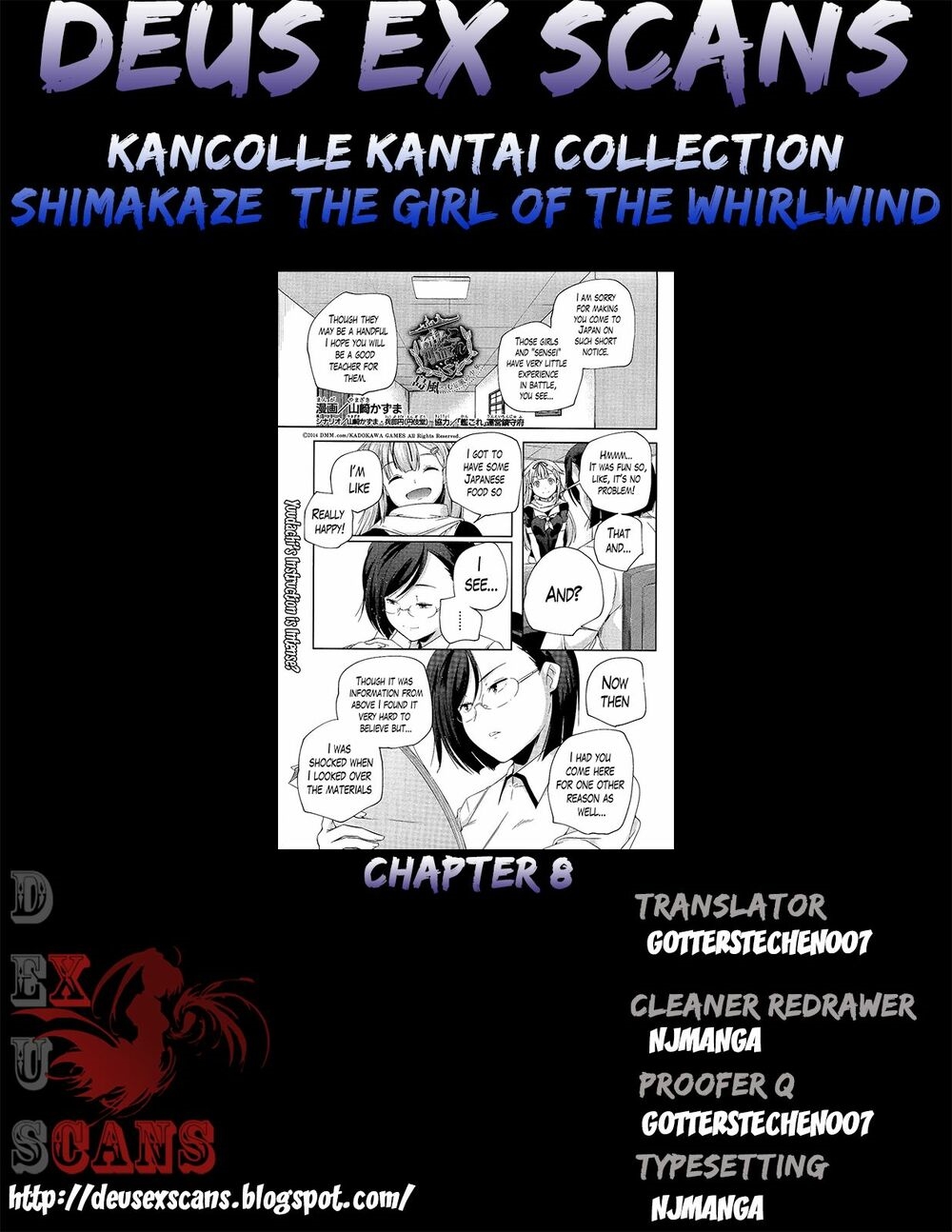 Kantai Collection - Shimakaze Tsumujikaze No Shoujo Chapter 8 - Trang 0