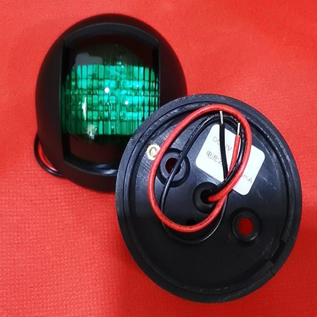 2pcs 12V Marine Boat Yacht Light , LED Bow Navigation Side Lights Sailing Signal Light, Durable