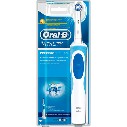 Bàn chải điện Oral-B Vitality Precision Clean Blue D12.513 - Hàng chính hãng