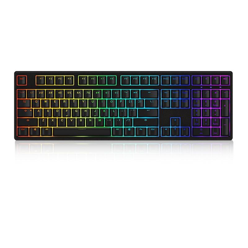 Bàn phím gaming AKKO 3108S RGB Pro Black (Cherry Switch) - Cổng USB - Hàng Chính Hãng