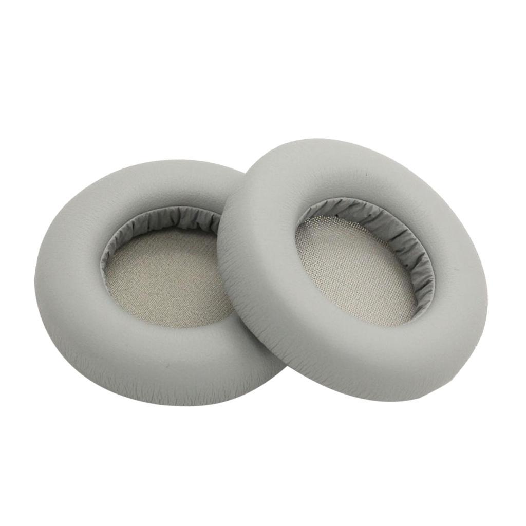 Replacement Ear Pads Cushions for Monster   Headphones Gray & Black