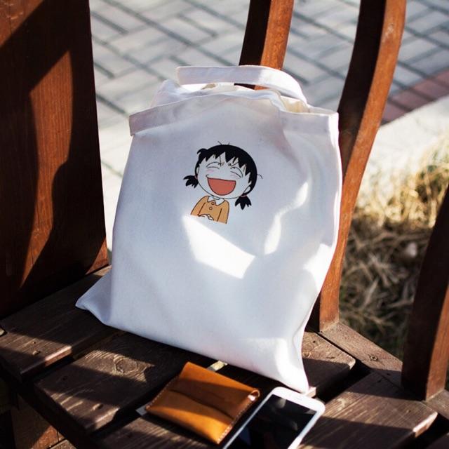 TÚI TOTE VẢI ULZZANG TÚI VẢI VINTAGE MARUKO