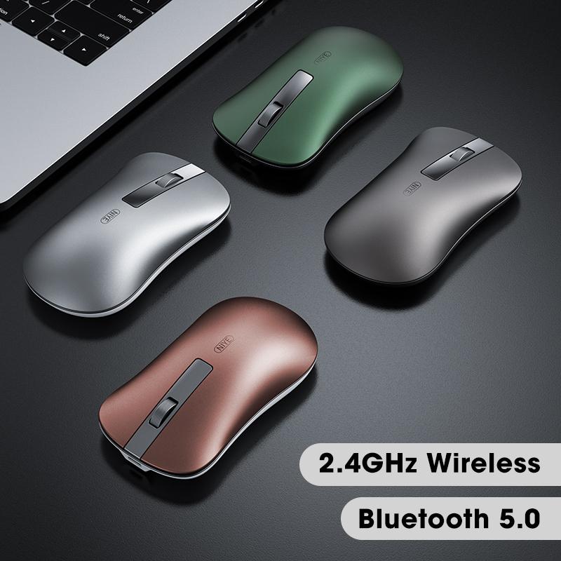 Chuột Bluetooth Không Dây 2.4GHz Chuột Cho Huawei Chuột Yên Tĩnh DPI Gaming Văn Phòng Ergonomic Cho Macbook Laptop PC