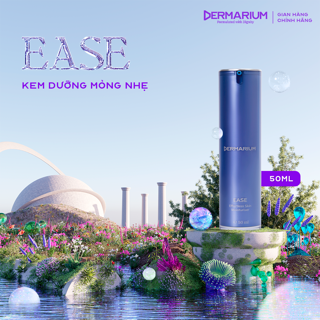 Gel Dưỡng Ẩm Dermarium Dịu Da, Giảm Viêm Ease Cream 50ml