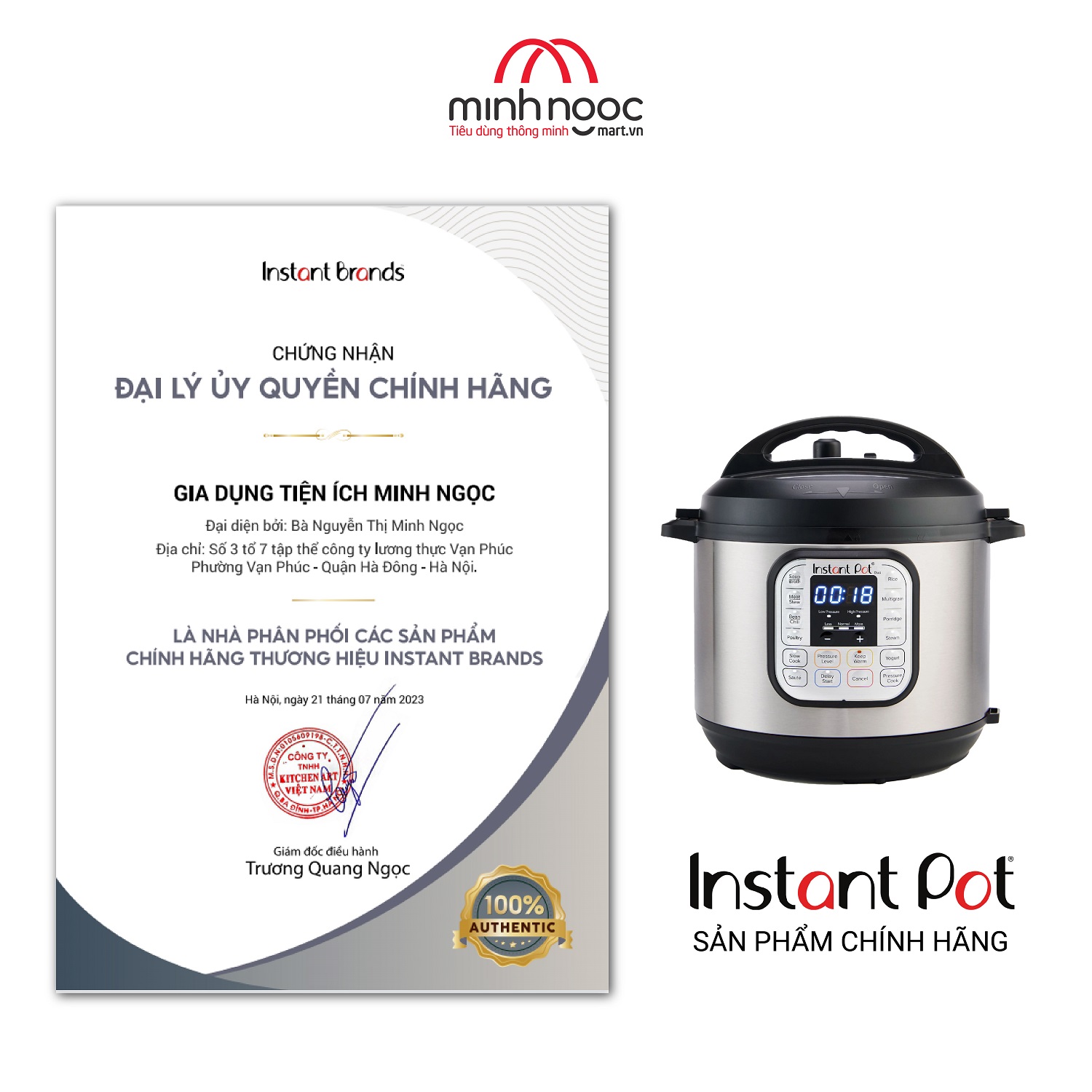 [Hàng chính hãng Instant Pot] Nồi Áp Suất Điện Đa Năng Instant Pot Duo V5, dung tích 5,7L, 7-in-1_NEW