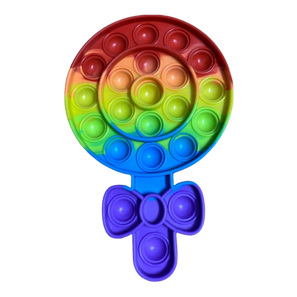 Đồ Chơi Bóp Tay Xả Stress Nhiều Màu Sắc Đôc Đáo 2021 pop it fidget toy giá rẻ , Đồ Chơi Bóp Bóng