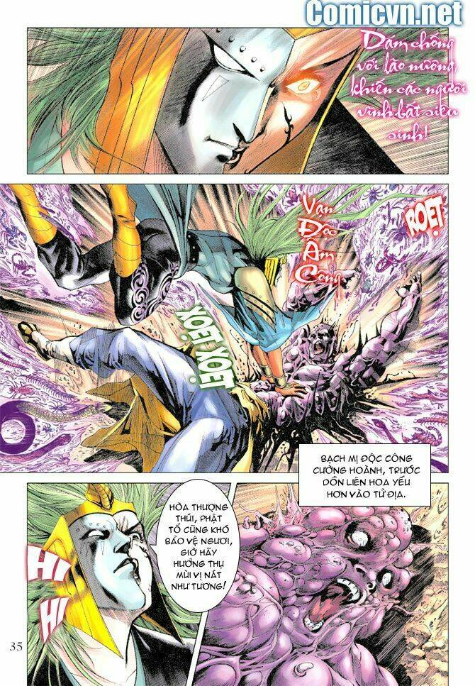 thiên tử truyền kỳ 5 - như lai thần chưởng chapter 108 34